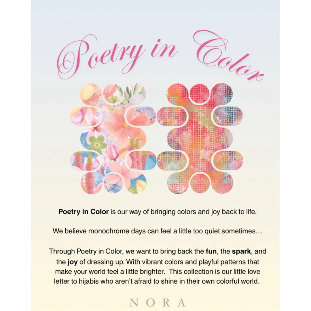 NORA - Poetry in Color Series - Painter’s Garden