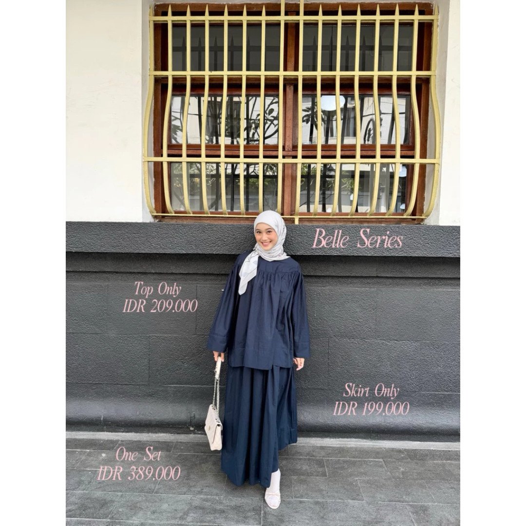 Nora - Belle Series Skirt Katun Poplin Feminin