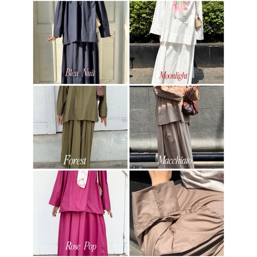 Nora - Belle Series Skirt Katun Poplin Feminin